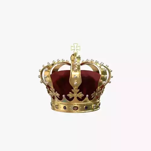 Royal crown 3D model