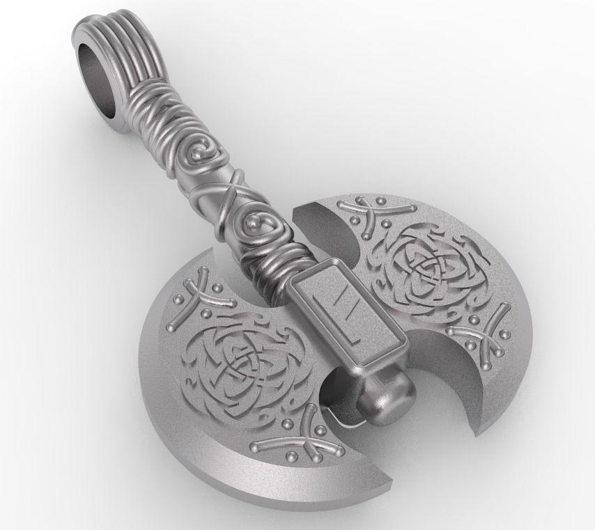 Ax of Perun 3D print model 3D print model_4