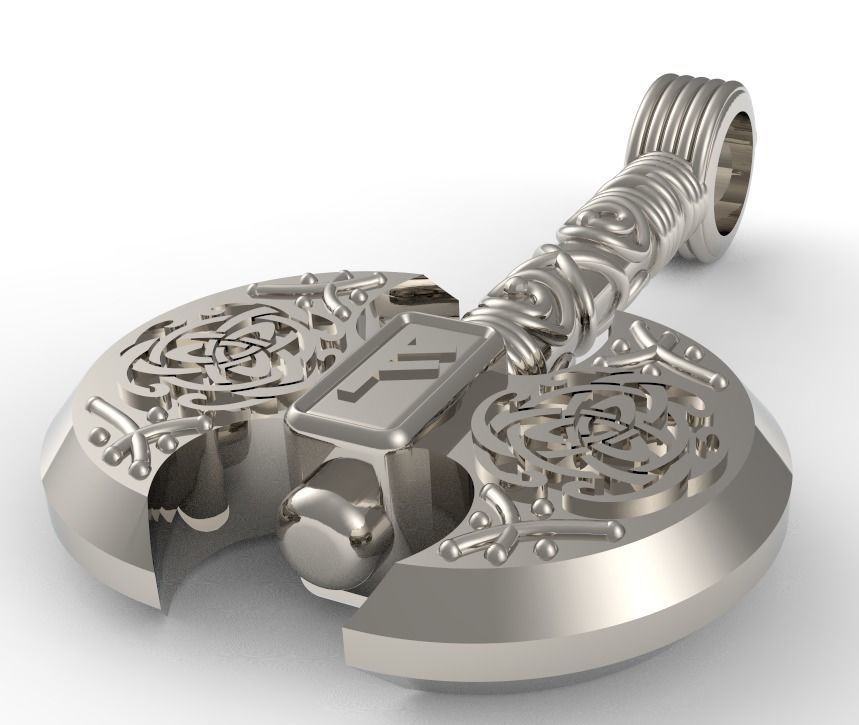 Ax of Perun 3D print model 3D print model_8