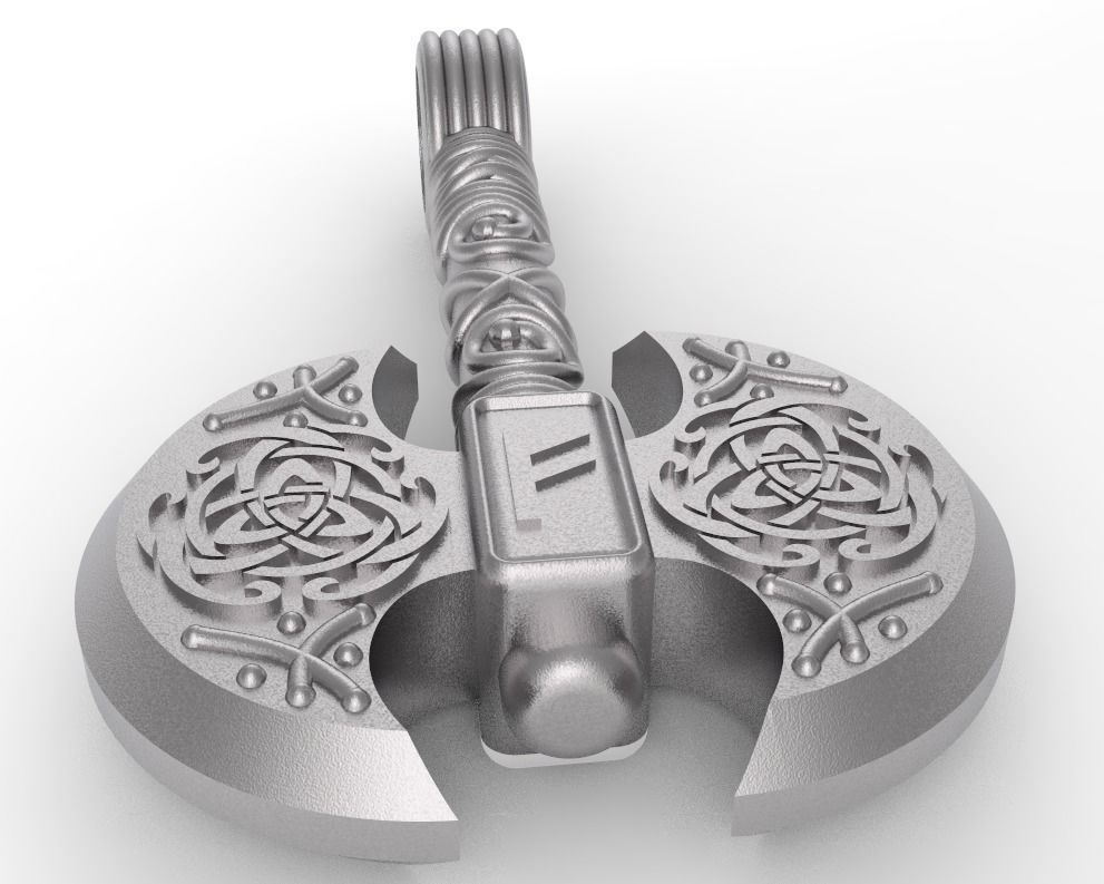 Ax of Perun 3D print model 3D print model_5