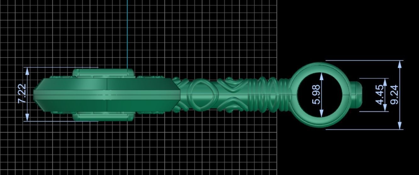 Ax of Perun 3D print model 3D print model_2
