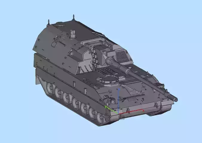 Modern self propelled gun