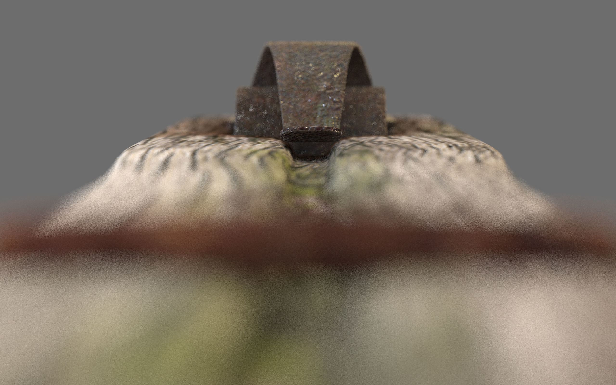 Old Medieval Crosbow Low-poly 3D model_5