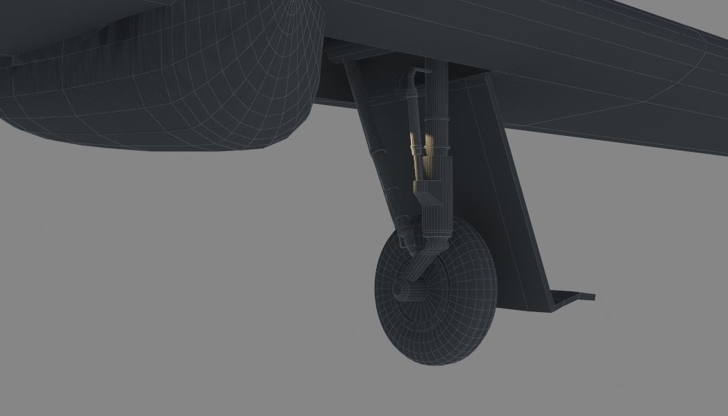 Global Hawk 3D model_10