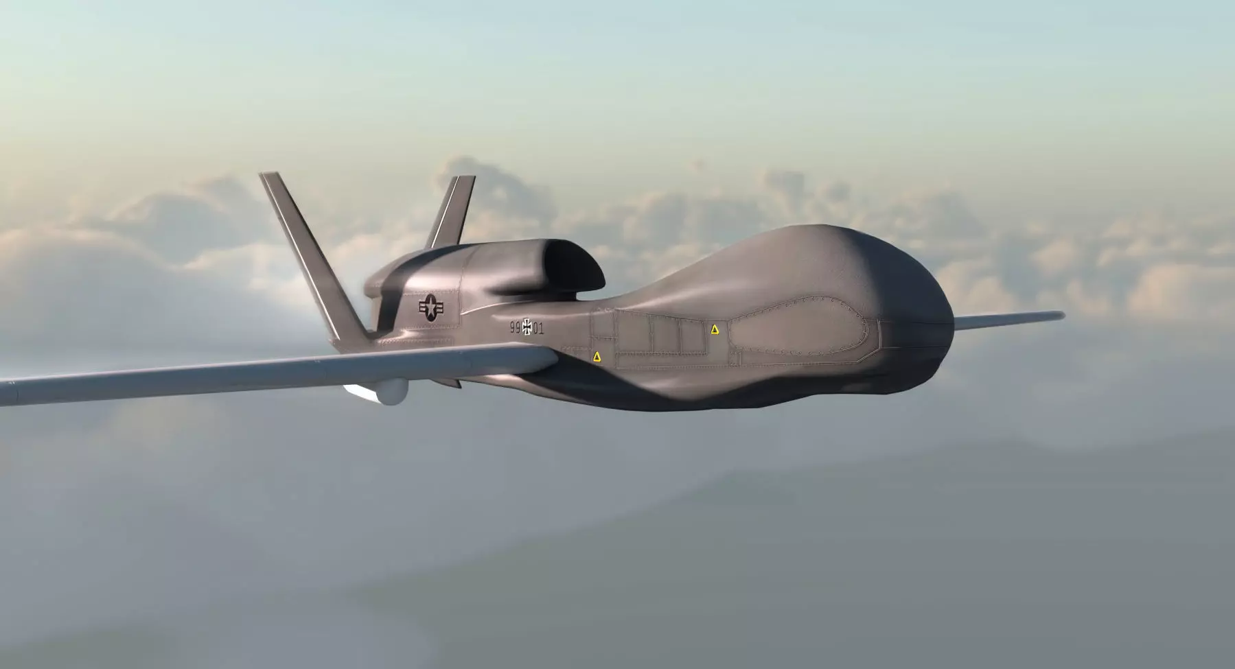Global Hawk 3D model_0