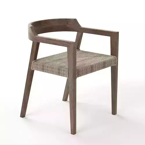 Kolman Solid Teak Armchair