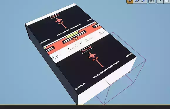 And V Are Vampires Cigarette Big Box Type