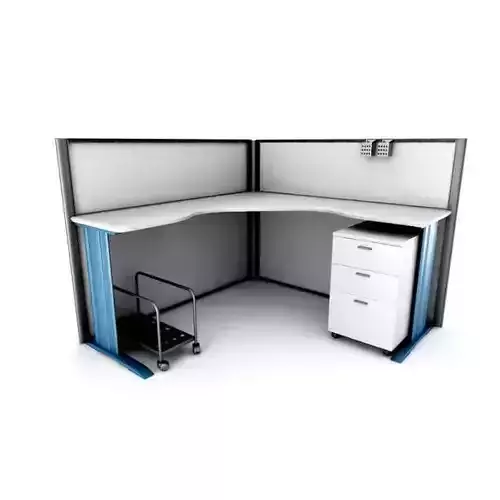 Office Desk 3D model