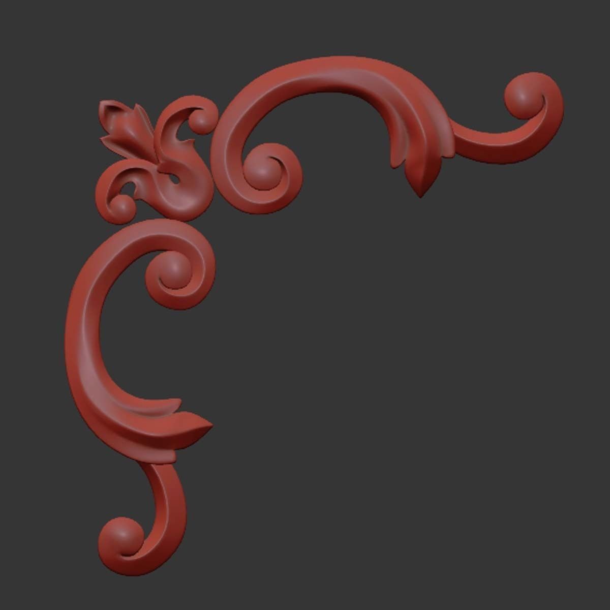 Trim Ornament 74 3D model_14