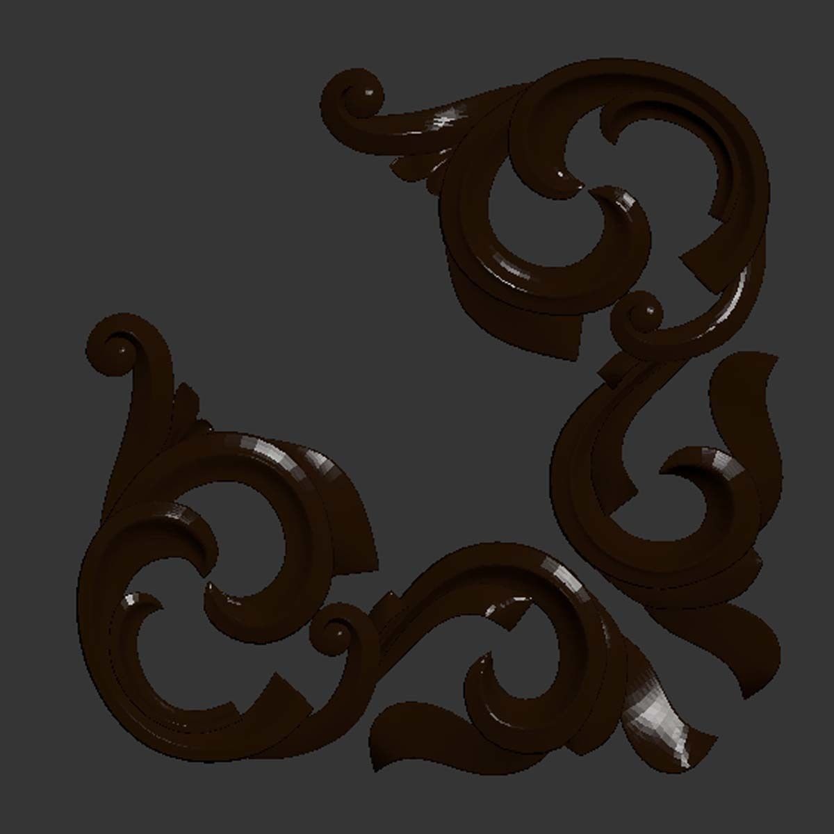 Trim Ornament 74 3D model_6