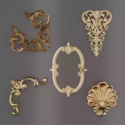 Trim Ornament 74 3D model