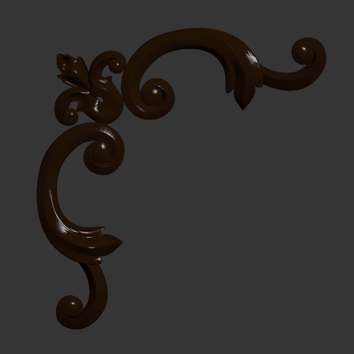 Trim Ornament 74 3D model_9