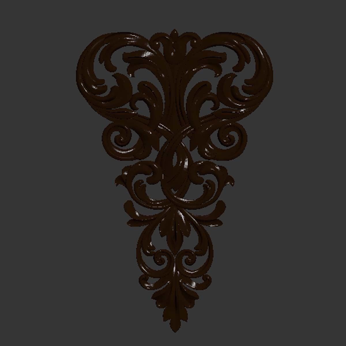 Trim Ornament 74 3D model_5