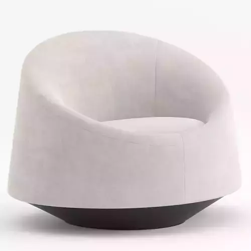 Crystal armchair by Tacchini