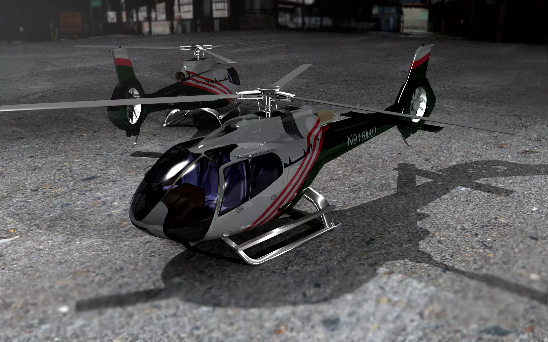 Free 3D model two helicopters for gta Free 3D model_0