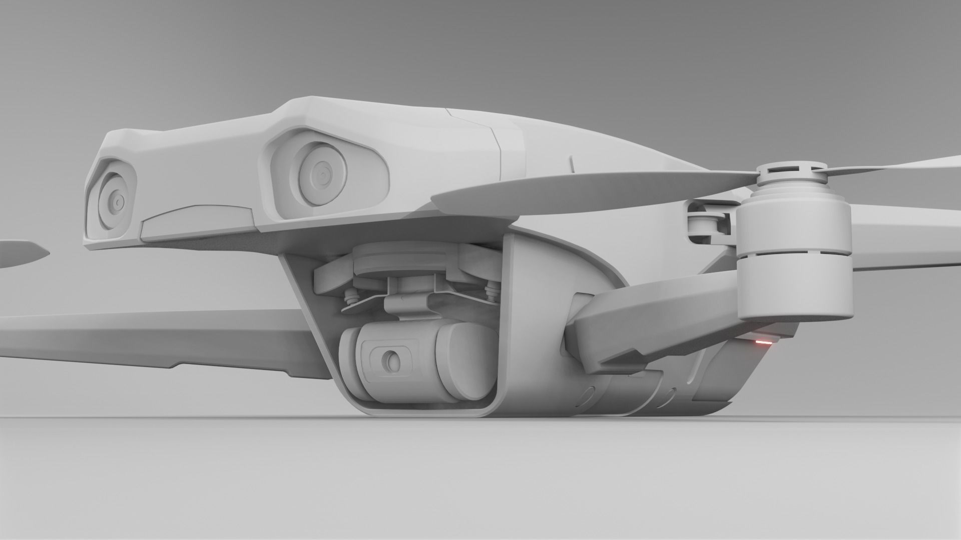 DJI Drone Modelling 3D model_2