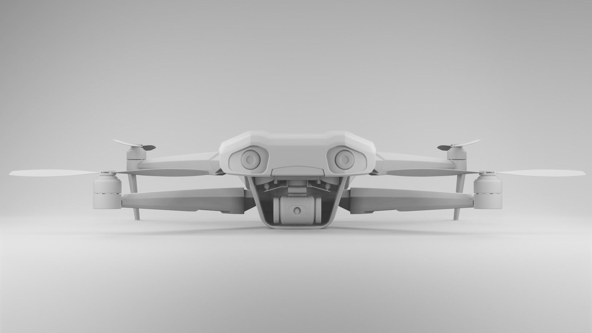 DJI Drone Modelling 3D model_6