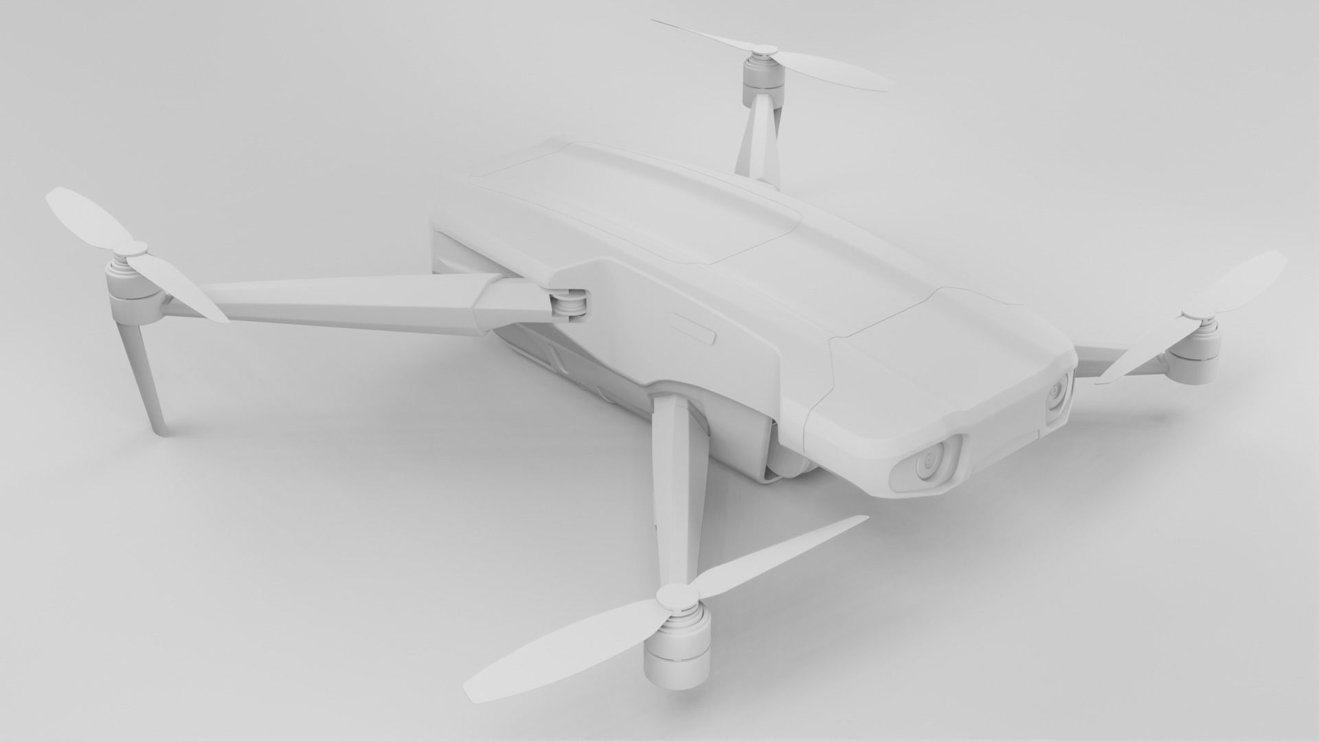 DJI Drone Modelling 3D model_8