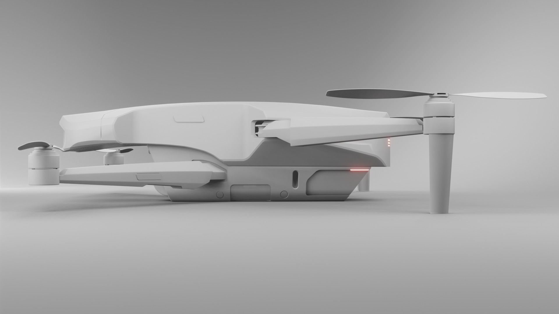 DJI Drone Modelling 3D model_10