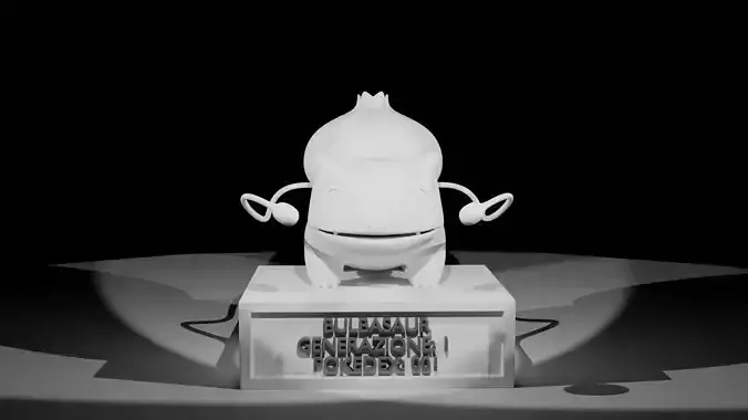 BULBASAUR pokemon for animation or print