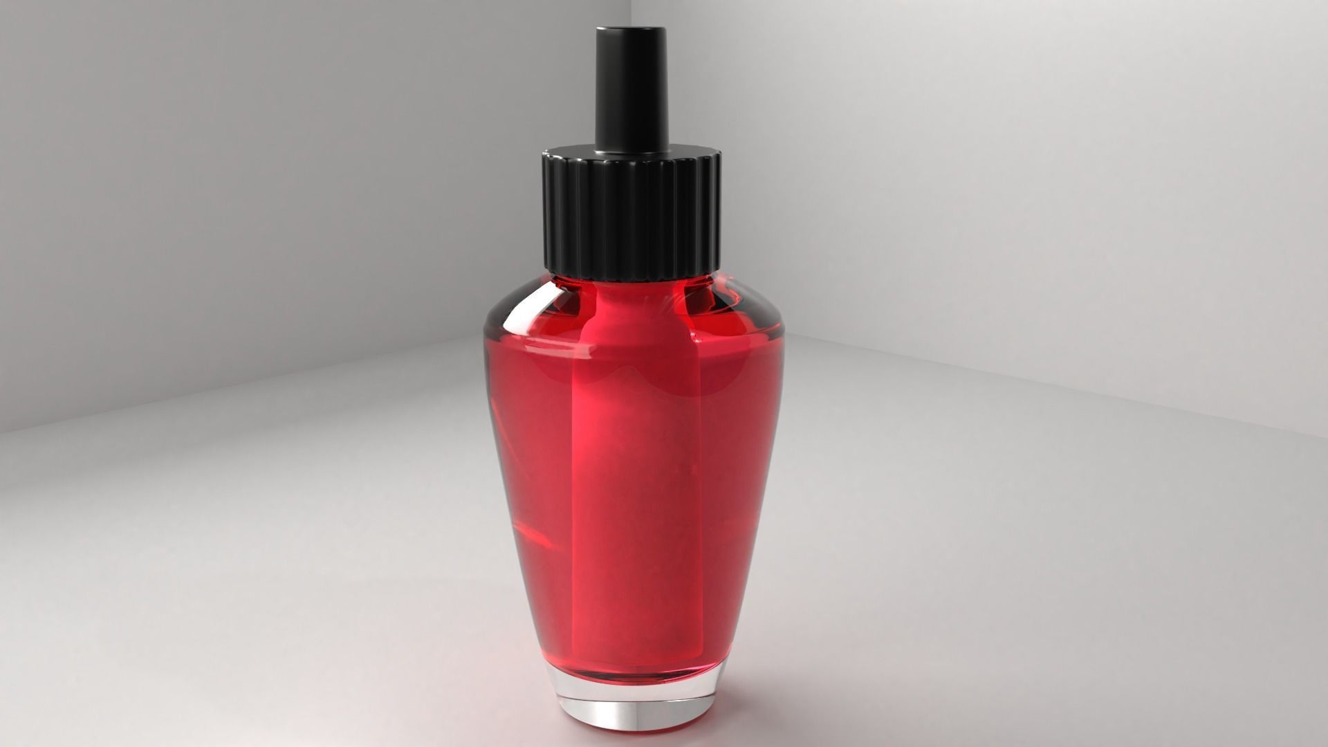 Air Freshener Bulb with Red Liquid  3D model_2