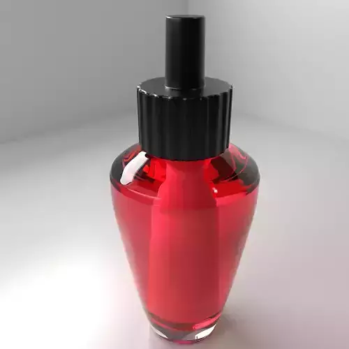 Air Freshener Bulb with Red Liquid 