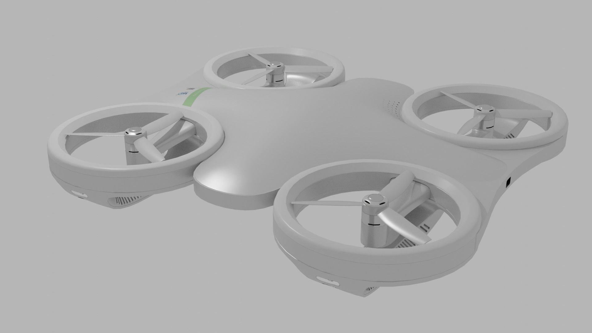 Ghost Drone 3D model_6