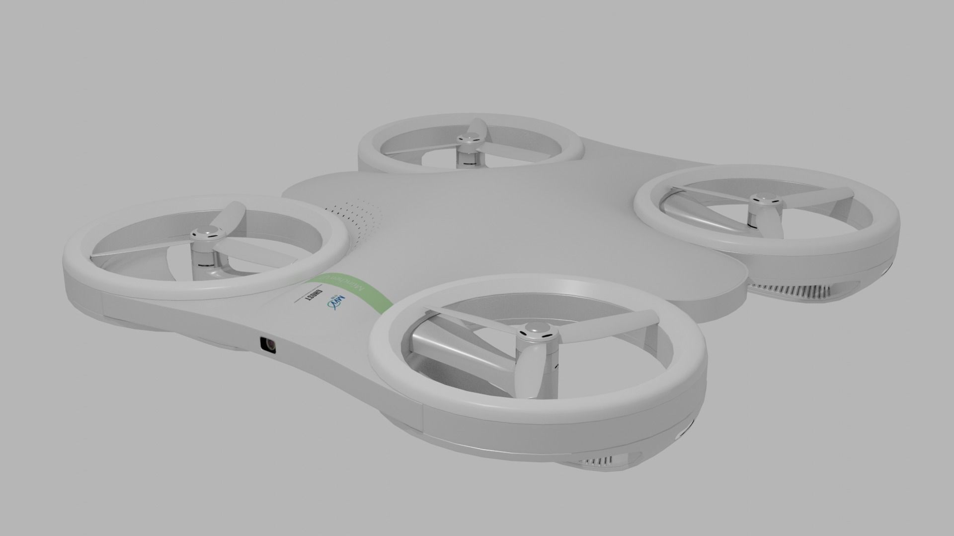 Ghost Drone 3D model_4