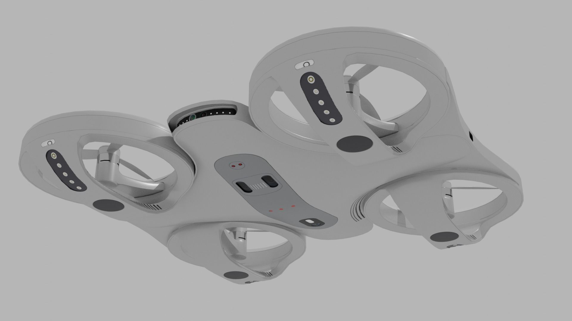 Ghost Drone 3D model_9