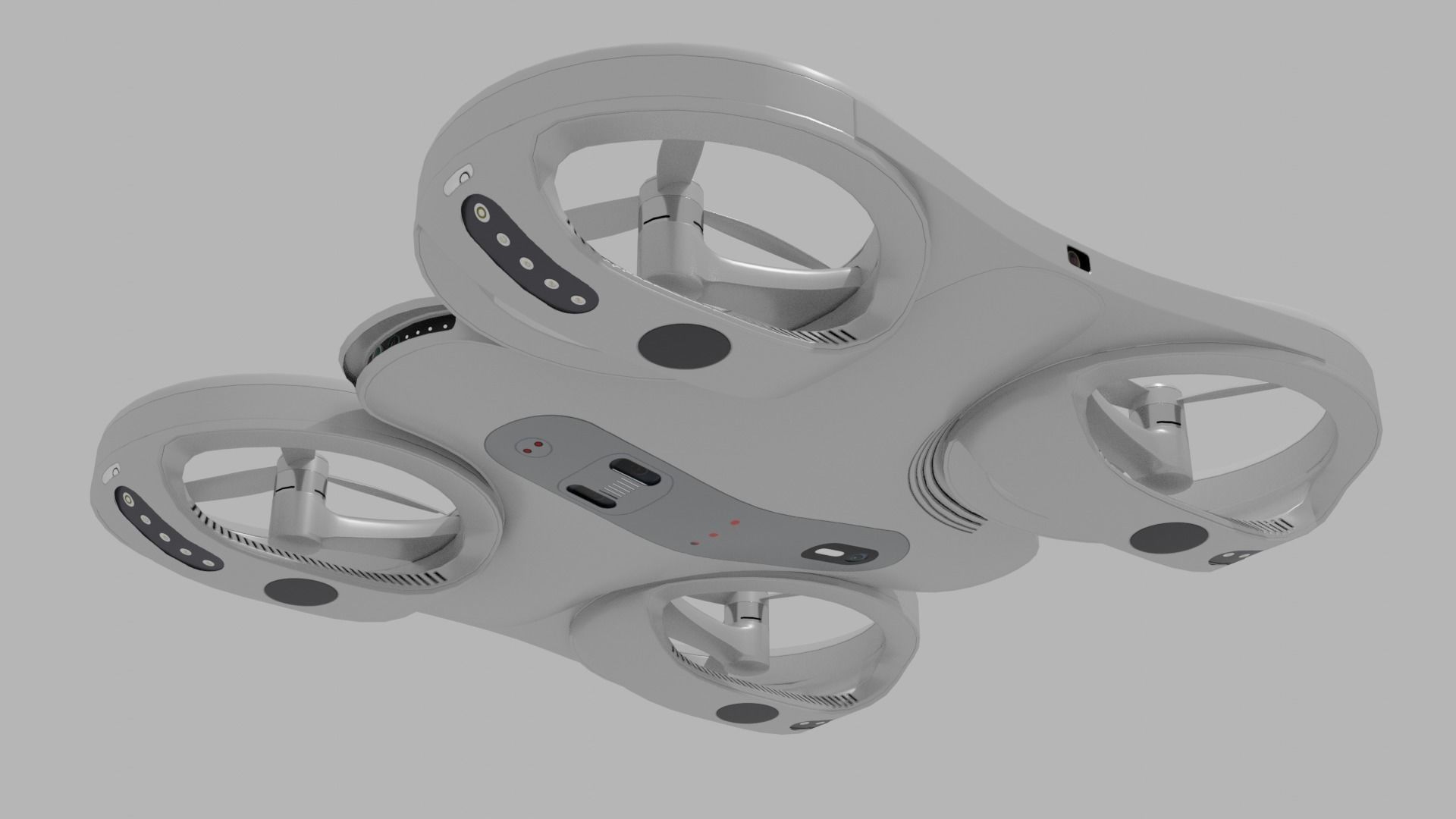 Ghost Drone 3D model_10