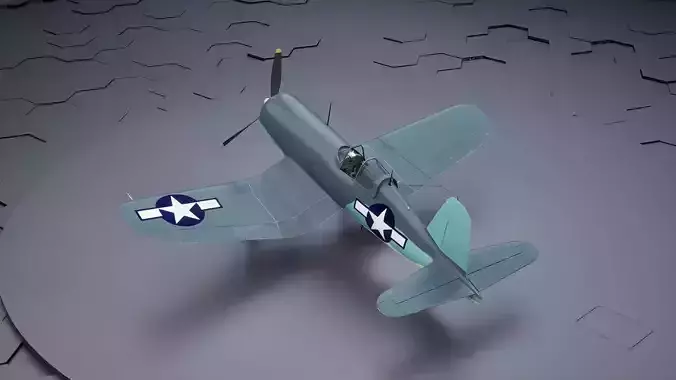 Corsair F4u - Highpoly I Multiple Livery