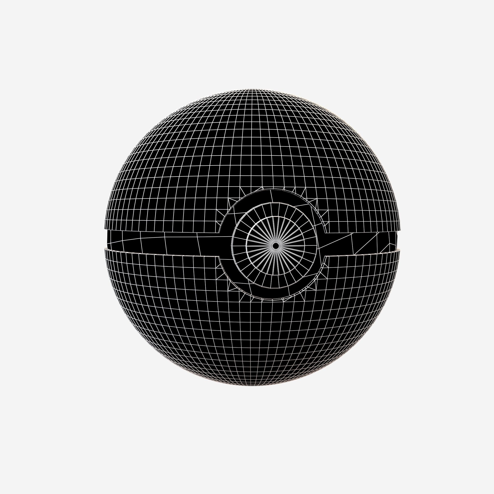 Rainbow Ball v1 001 Low-poly 3D model_5