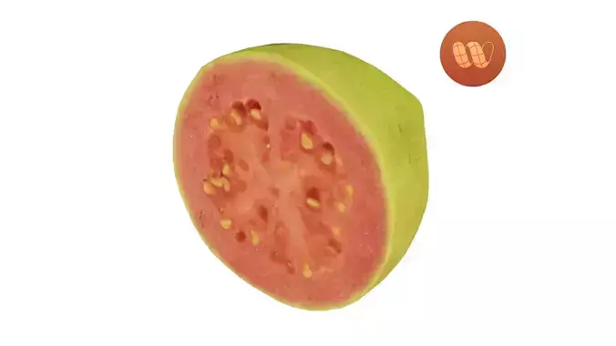 Half a Guava - Real-Time Scanned
