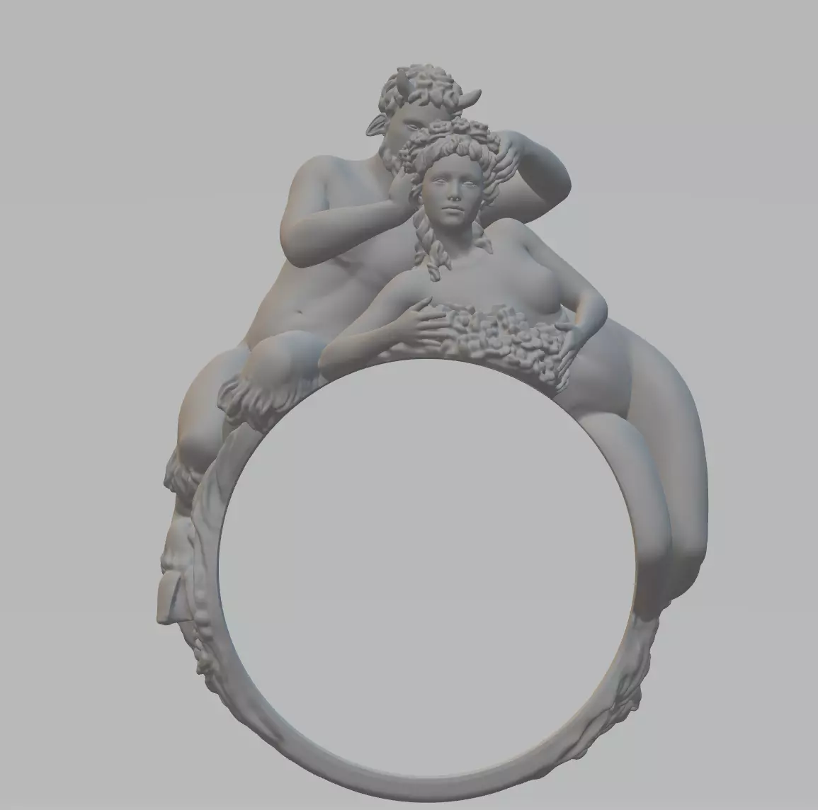 Adam and Eve 3D print model