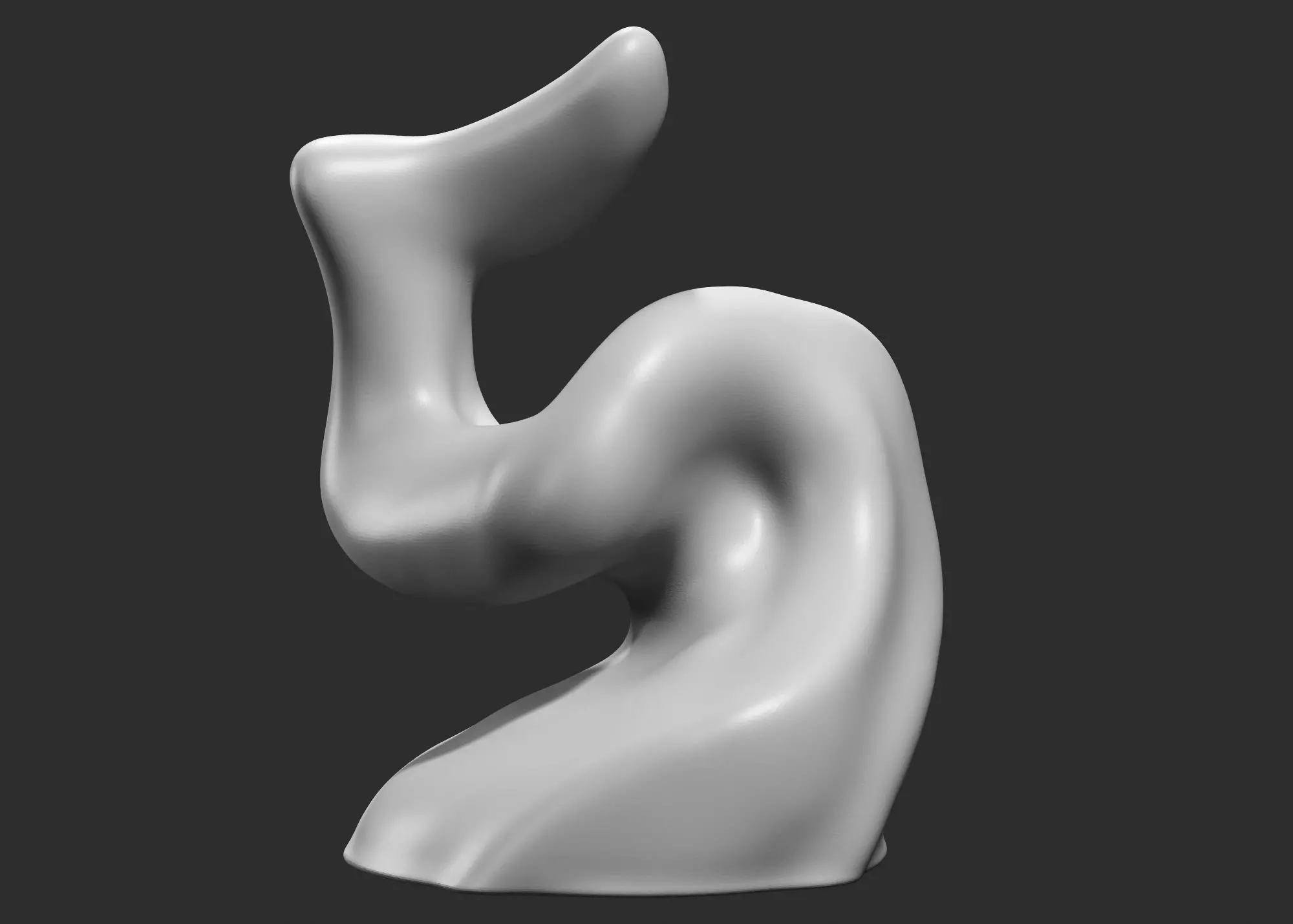 modern sculpture 3d print model 74 3D print model_0