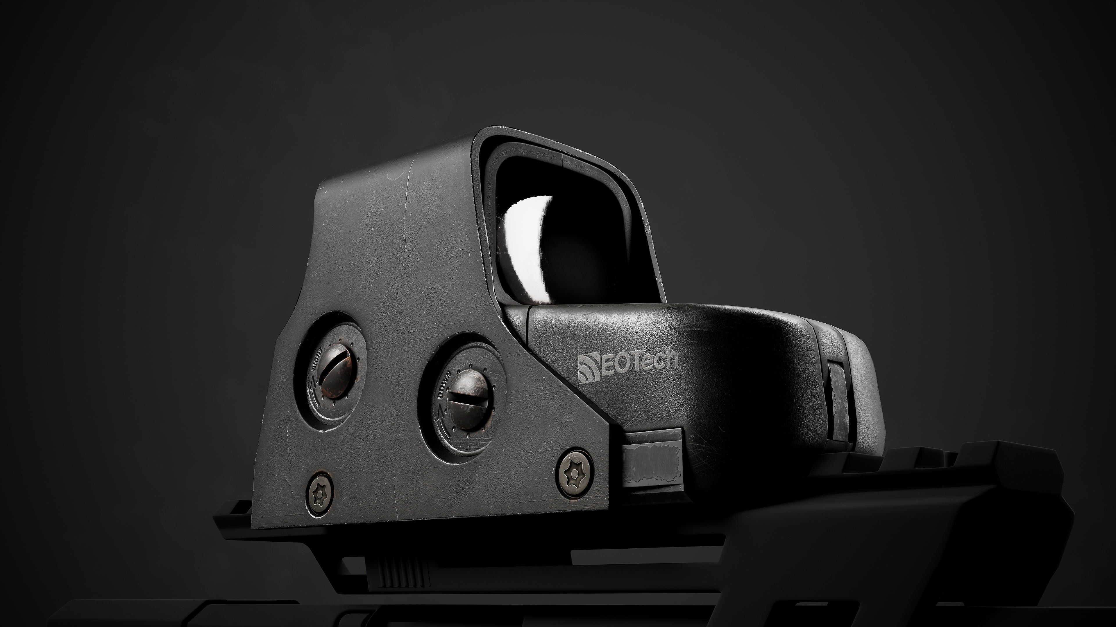 EOTech 551 Low-poly 3D model_1