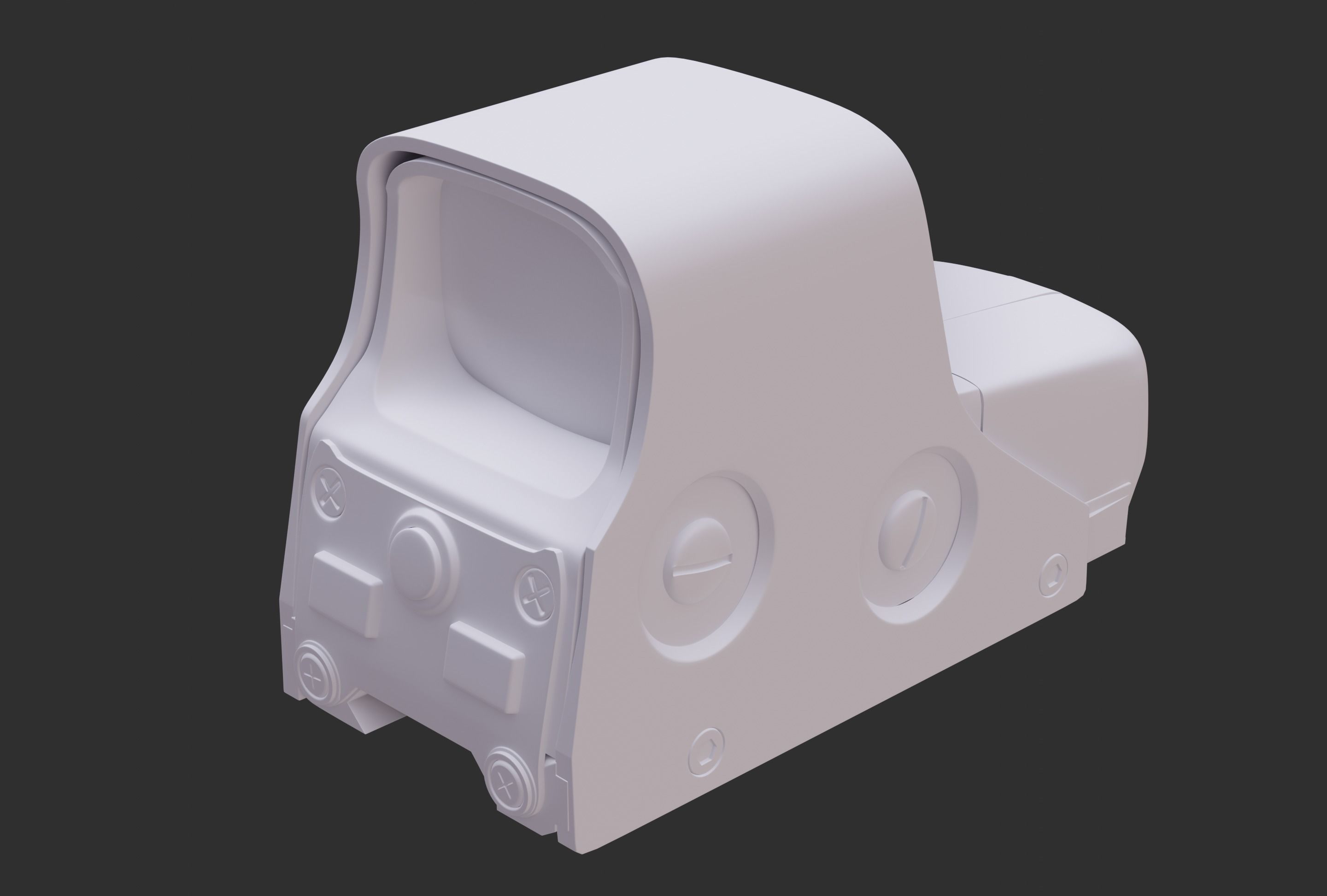 EOTech 551 Low-poly 3D model_28