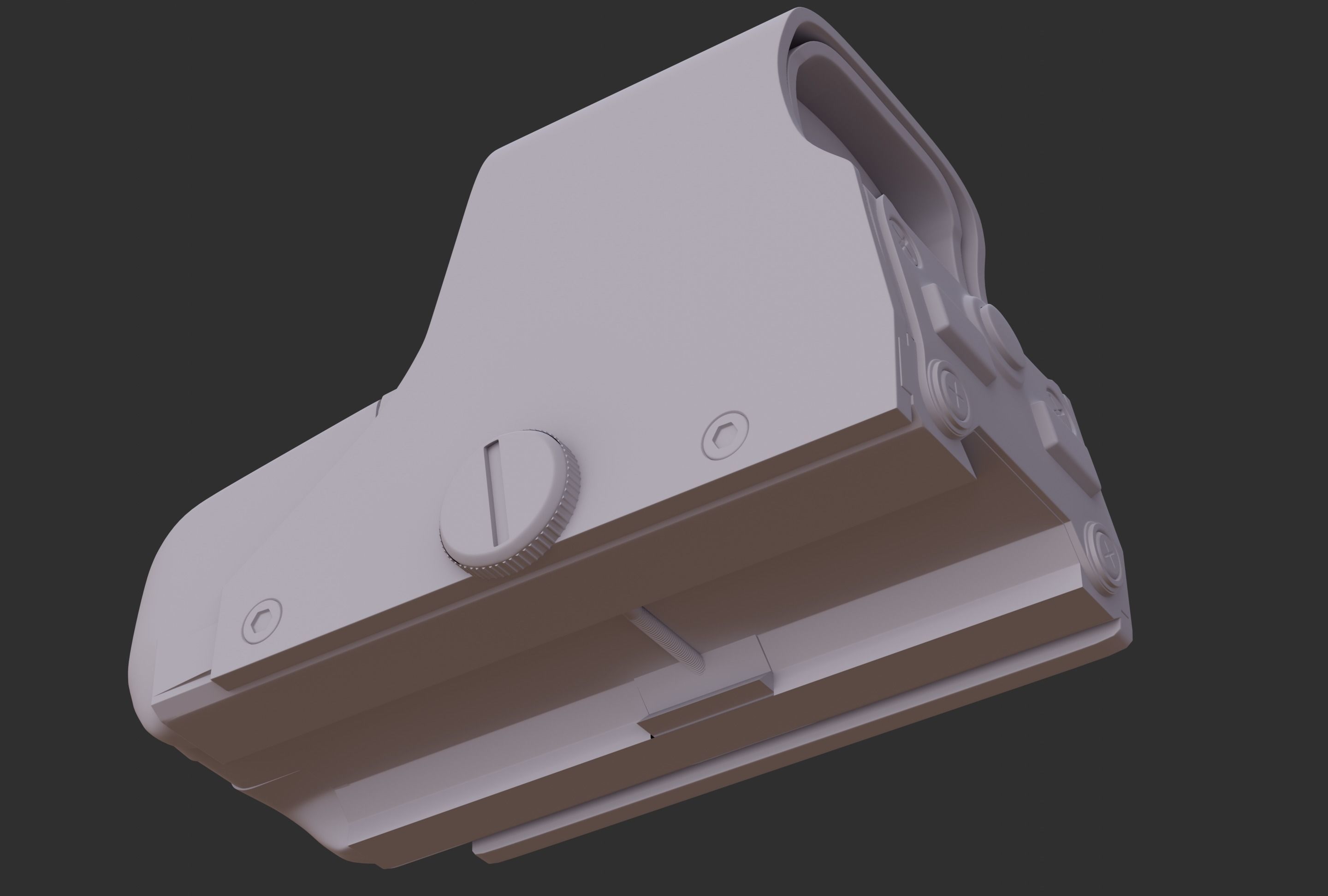 EOTech 551 Low-poly 3D model_33