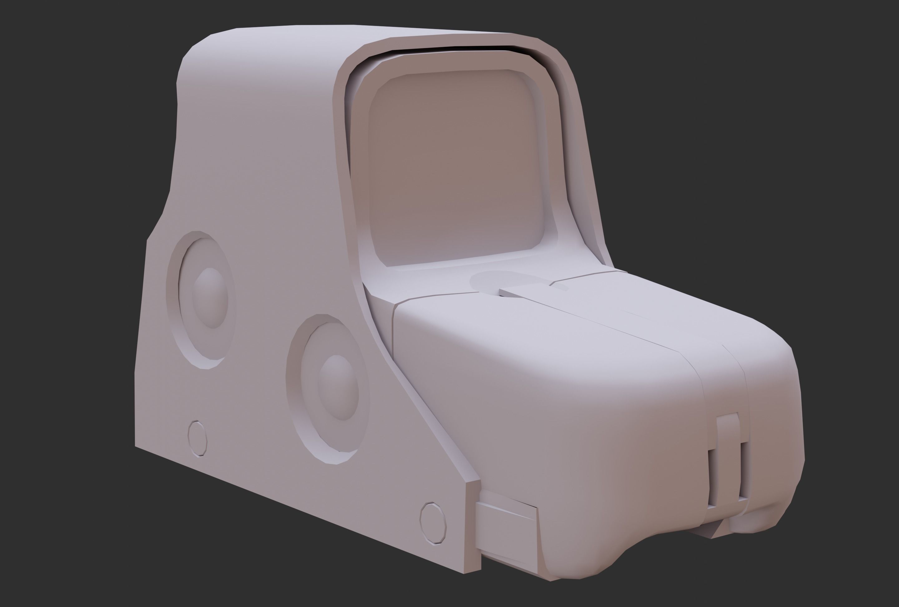 EOTech 551 Low-poly 3D model_31