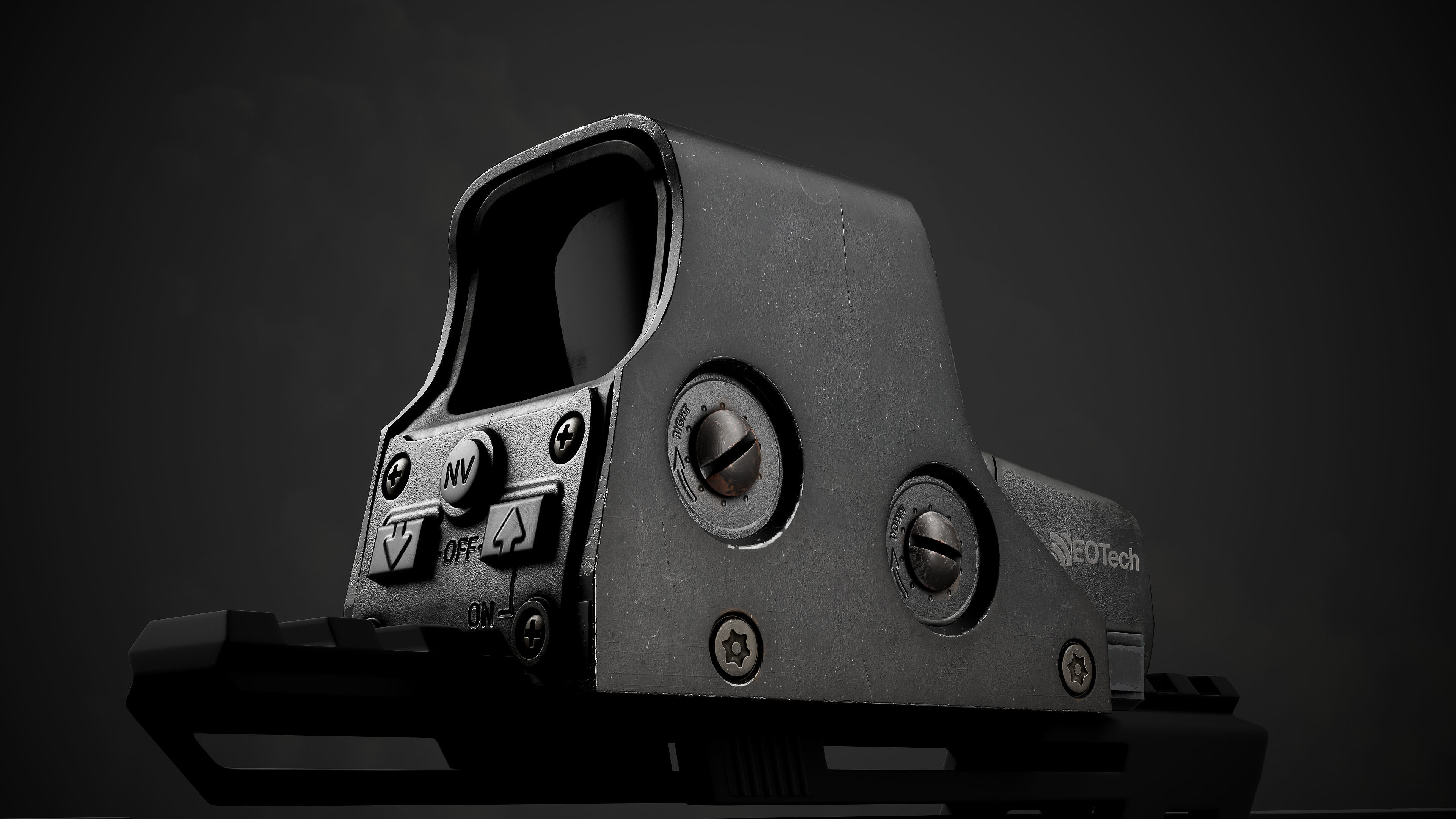 EOTech 551 Low-poly 3D model_3