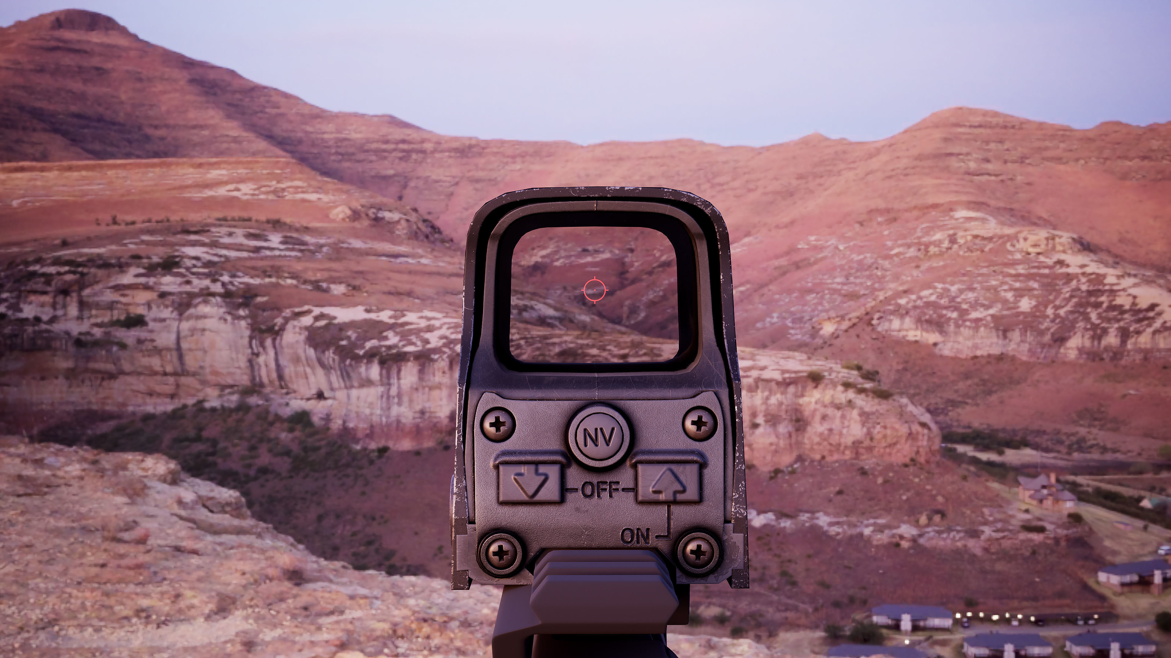 EOTech 551 Low-poly 3D model_14