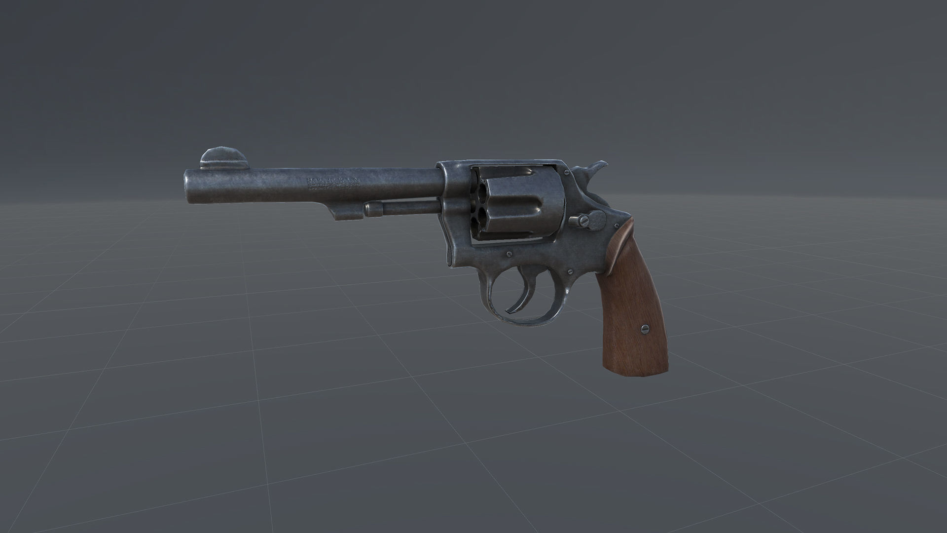 Policeman Low-poly 3D model_30