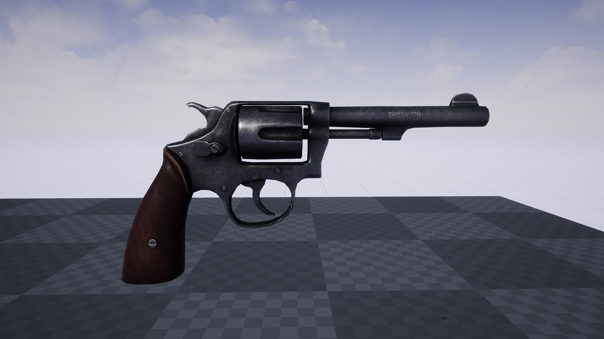 Policeman Low-poly 3D model_20