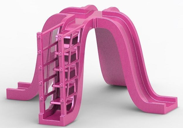 Stylish Kids Outdoor Play 3D print model_1