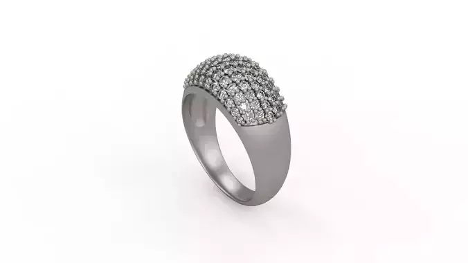 Woman Solitaire Ring 231