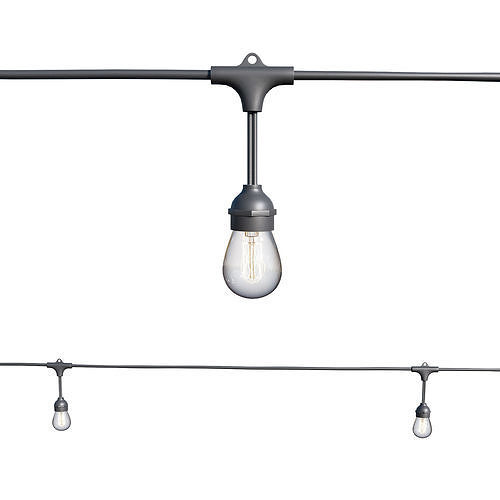 String Lights Edison Lamps 3D model | CGTrader