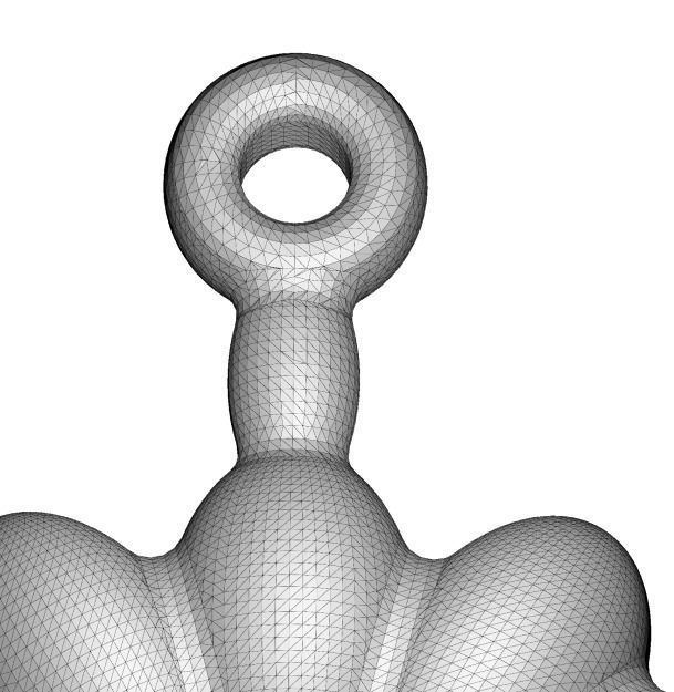 Classic Fashion Earring  3D print model_3