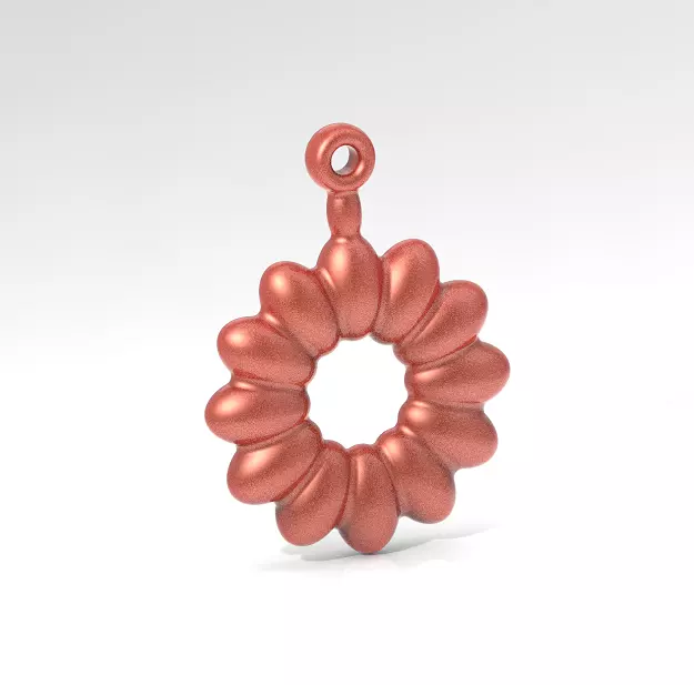 Classic Fashion Earring  3D print model_0