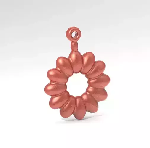 Classic Fashion Earring  3D print model