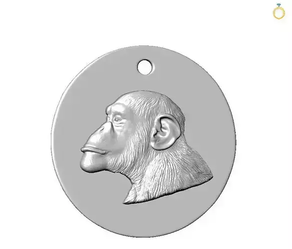 Chinese Zodiac Monkey 3D print model